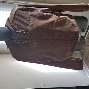 Ashley Corduroy Hooded Jacket